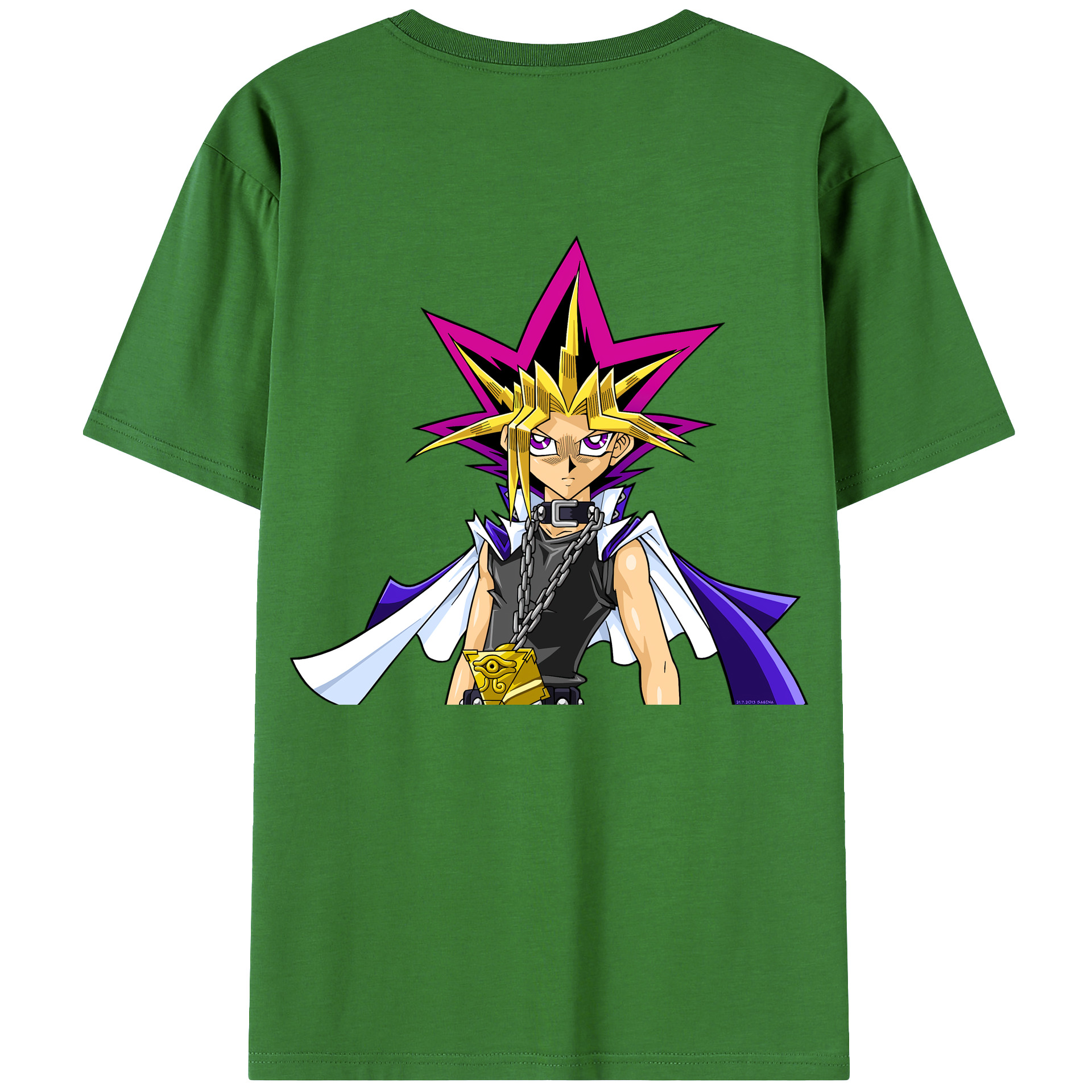 （画像用） 遊☆戯☆王 Yu-Gi-Oh! レディース半袖Tシャツ(バックプリント)